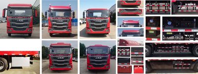 Jianghuai brand automobiles HFC5121CCYP3K1A45S Grate type transport vehicle