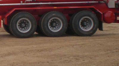 Juntong  JF9400GXH Lower ash semi-trailer