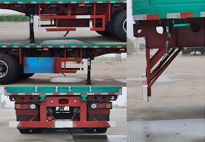 Brilliant Hongda brand automobiles SPD9400CCY Gantry transport semi-trailer