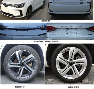 Beijing brand automobiles BJ7000C5D3BEV Pure electric sedan