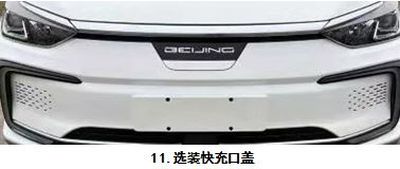 Beijing brand automobiles BJ7000C5D3BEV Pure electric sedan