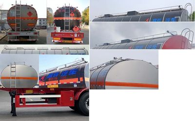 Changhua  HCH9401GRYQ Flammable liquid tank transport semi-trailer