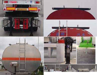 Changhua  HCH9401GRYQ Flammable liquid tank transport semi-trailer