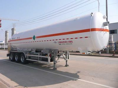 Wufeng JXY9401GDY9Low temperature liquid transport semi-trailer