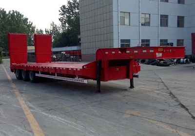 Liangshan Lu Tongtong ZRM9380TDPLow flatbed semi-trailer