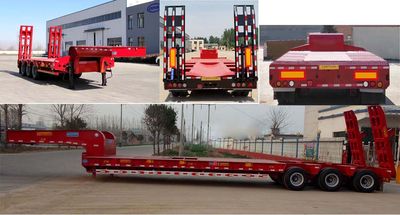 Liangshan Lu Tongtong  ZRM9380TDP Low flatbed semi-trailer