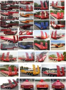 Liangshan Lu Tongtong  ZRM9380TDP Low flatbed semi-trailer