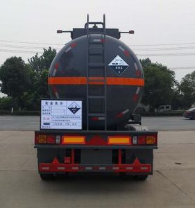 Zhongqi Liwei brand automobiles HLW9401GFW Tank transport semi-trailer for corrosive substances