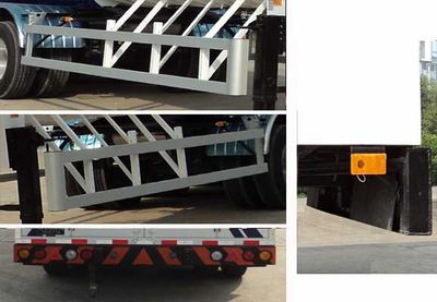 Hongtu  HT9390GDY Low temperature liquid transport semi-trailer