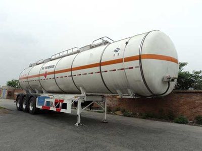 Hongtu  HT9401GRY Flammable liquid tank transport semi-trailer