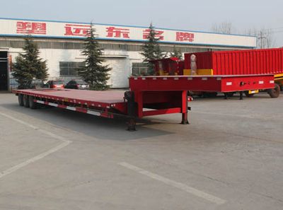 Jinyue  LYD9402TDP Low flatbed semi-trailer