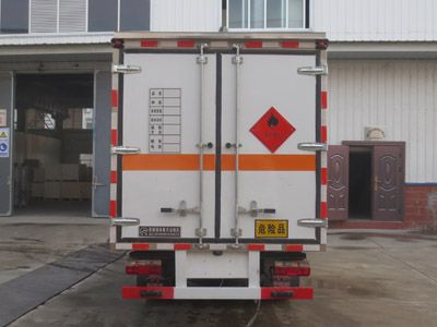 Jiangte brand automobiles JDF5042XRYE6 Flammable liquid box transport vehicle