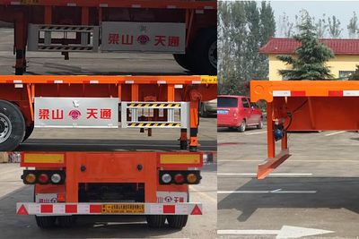 Liangshan Tiantong  LML9400TPB Flat transport semi-trailer