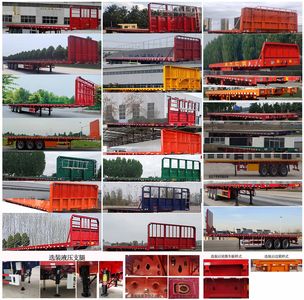 Liangshan Tiantong  LML9400TPB Flat transport semi-trailer