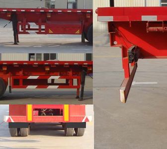 Liang Hong  MXH9402ZZXP Flat dump semi-trailer