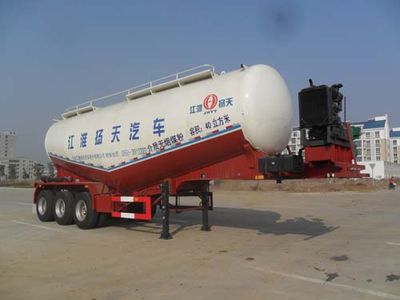 Jianghuai Yangtian  CXQ9400GFLK Medium density powder material transportation semi-trailer