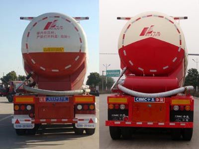 Huajun  ZCZ9408GXHHJE Lower ash semi-trailer