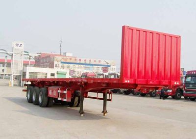 Mengshan  MSC9400ZZXP Flat dump semi-trailer