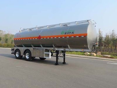 Lingyu CLY9300GYYAluminum alloy oil transport semi-trailer