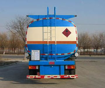 Huachang brand automobiles QDJ9401GYY Oil transport semi-trailer