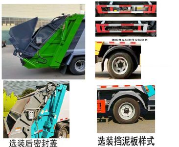 Cheng Li  CL5040ZYS6HQ Compressed garbage truck