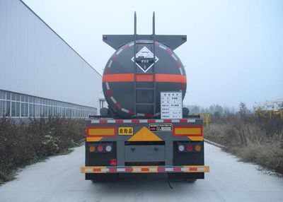 Chufeng  HQG9400GFW Tank transport semi-trailer for corrosive substances