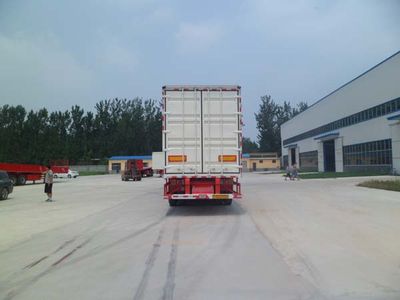 Hualu Yexing brand automobiles HYX9400XXY Box transport semi-trailer