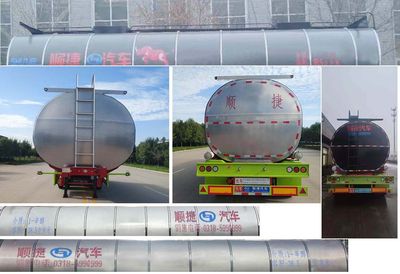 Chuanteng  HBS9402GPG Ordinary liquid transport semi-trailer