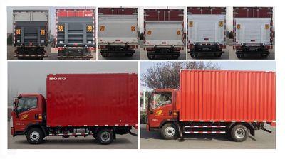 Haowo  ZZ5047XXYG3214F144H Box transport vehicle