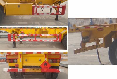 Xuanchang  JFH9400TWY Transport semi-trailer of dangerous goods tank frame