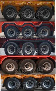 Xuanchang  JFH9400TWY Transport semi-trailer of dangerous goods tank frame