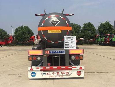 Huajun  ZCZ9400GFWHJG Tank transport semi-trailer for corrosive substances