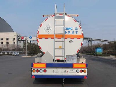 Lingyu  CLY9400GDG33 Tank transport semi-trailer for toxic and infectious substances