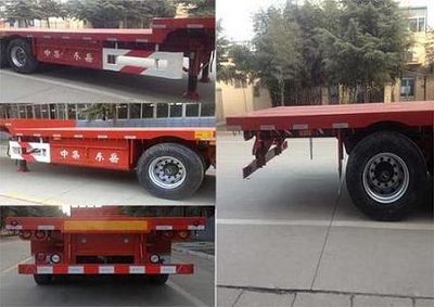 Liangshan Dongyue  CSQ9402TPB Flat transport semi-trailer