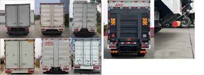 Jianghuai brand automobiles HFC5056XLCP91K1C6V Refrigerated truck