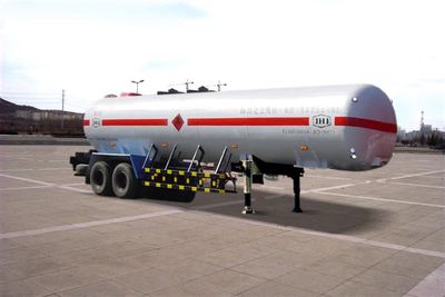 Jinhua Ji brand automobiles JHJ9440GYQ Semi trailer for liquefied gas transportation