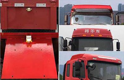 Jianghuai brand automobiles HFC5181CCYP3K1A47S2V Grate type transport vehicle