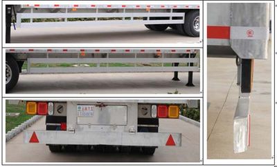 Jungle  LCL9402TDP Aluminum alloy low flatbed semi-trailer