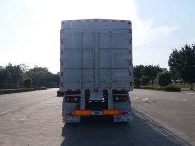 Fushi  LFS9350CCY Aluminum alloy warehouse grate transport semi-trailer