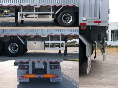 Fushi  LFS9350CCY Aluminum alloy warehouse grate transport semi-trailer