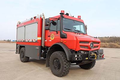 Chuanxiao brand automobiles SXF5101GXFPM10B Foam fire truck