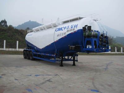 CIMC ZJV9406GFLSZ Medium density powder material transportation semi-trailer