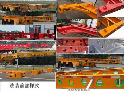 Hengzhen  MKW9400TJZ20 Container transport semi-trailer