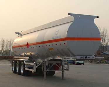 Kaile  AKL9400GRY43 Aluminum alloy flammable liquid tank transport semi-trailer