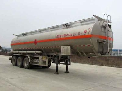 Chusheng  CSC9401GYYL Aluminum alloy oil transport semi-trailer