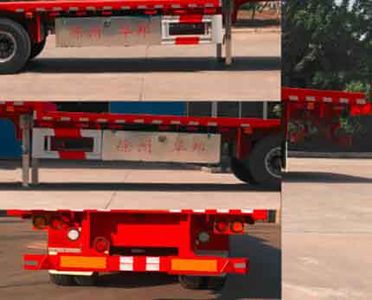 Guoshi Huabang brand automobiles XHB9401PE Flat semi-trailer