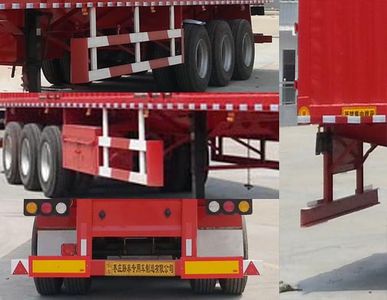 Yizhou brand automobile ZLT9401XXY Box transport semi-trailer