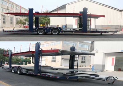 Huanda  BJQ9175TCL Central axle vehicle transport trailer