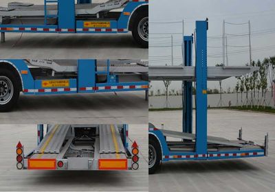 Huanda  BJQ9175TCL Central axle vehicle transport trailer