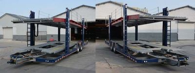 Huanda  BJQ9175TCL Central axle vehicle transport trailer